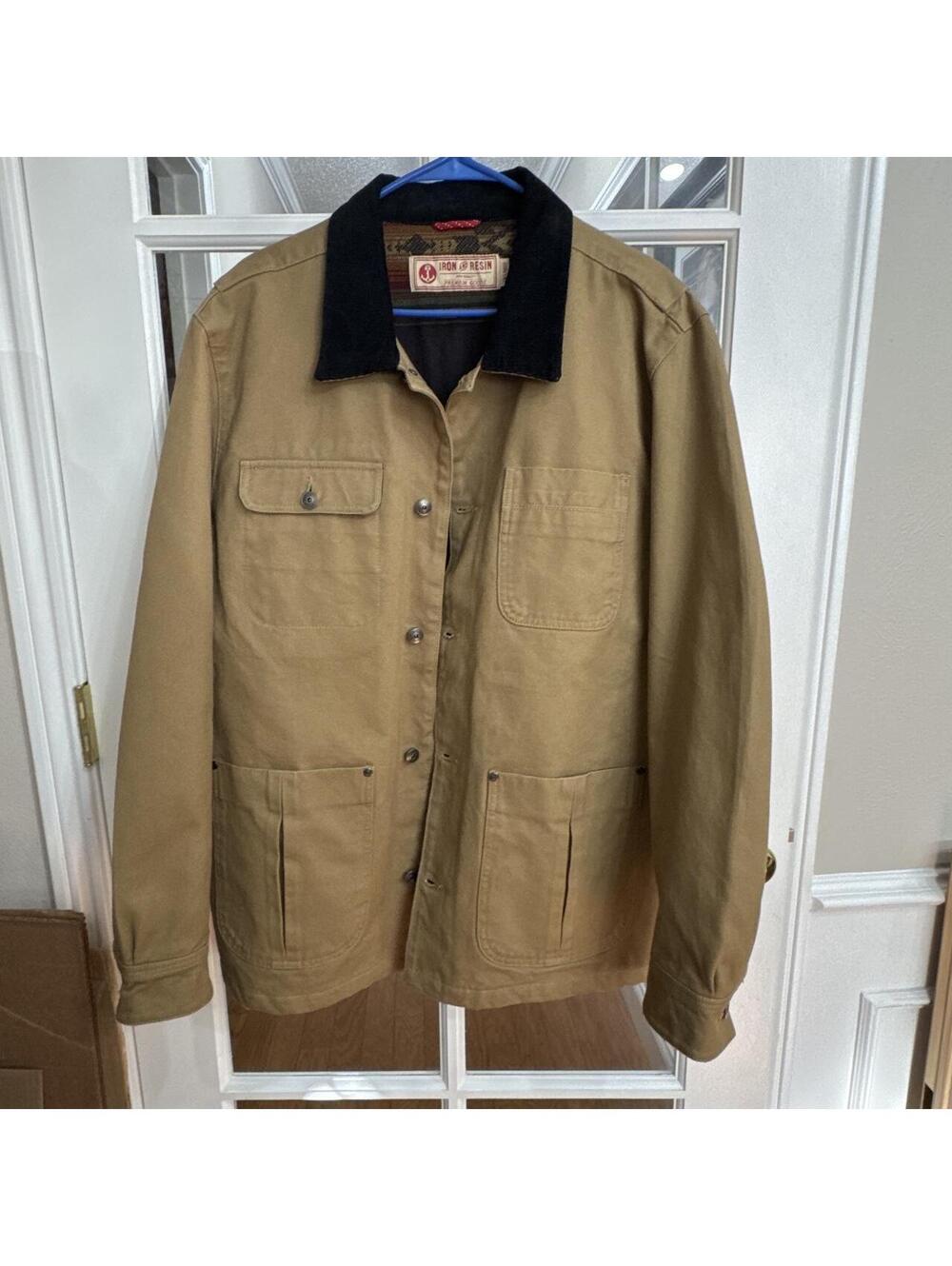 Men's Tan and Khaki Jacket